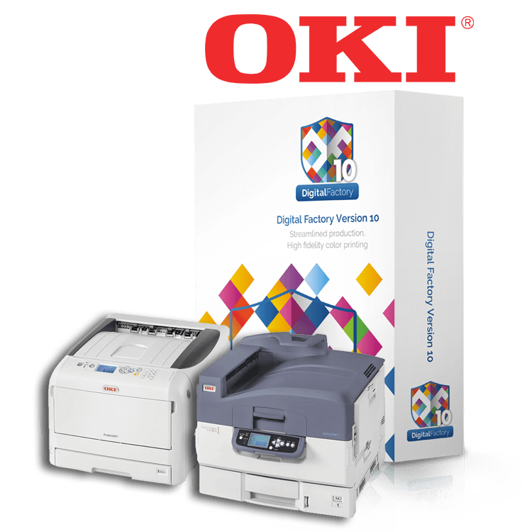 Digital Factory v10 OKI Edition RIP Software for White toner printers