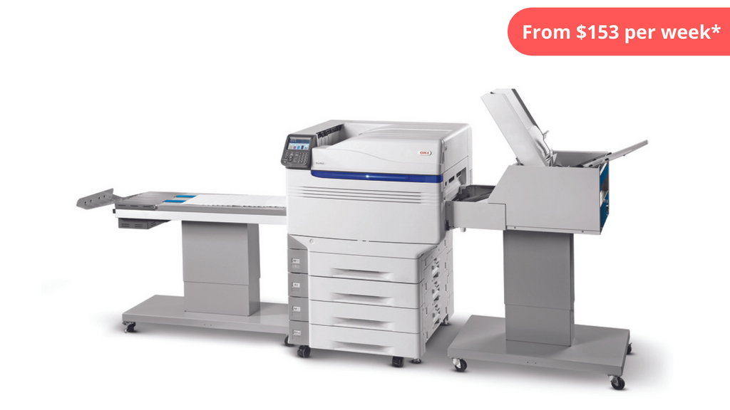 OKI Pro9542 White Toner Envelope Printing System
