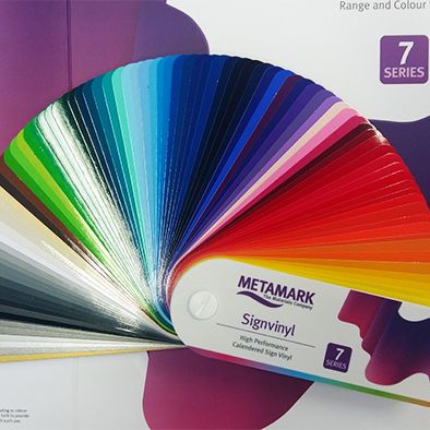 Metamark M7 Adhesive Vinyl Premium Polymeric Calendered 1220mm width b ...